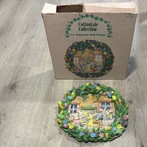 COLLECTABLE! - Cottontale Collection 11" Easter Wall Plaque
